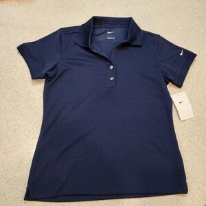 Nike Golf Women's Dri-Fit Blue Athletic Size Small New NWT
